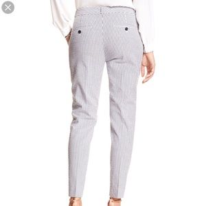 Banana Republic Hampton Fit Seersucker Trousers